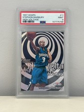Stephon Marbury 1997 NBA Hoops High Voltage #11 PSA 9