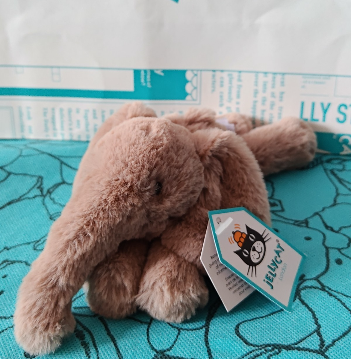 Jellycat SMG6ET Tiny Smudge Elephant for sale online | eBay UK