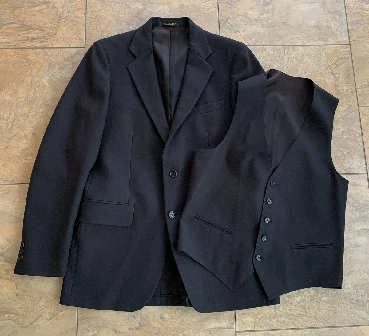 Black 1980s Vintage Suit Jackets & Blazers for Men for sale | eBay