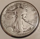 1917-S Walking Liberty Half Dollar 90% Silver T201