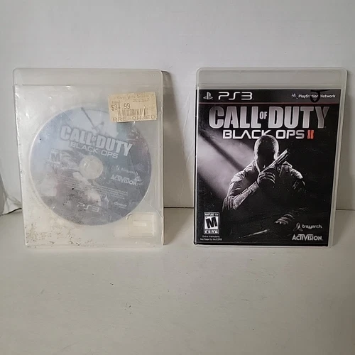 Call of Duty Black Ops 1 (Disc Only) & 2 PlayStation 3 PS3 Bundle Lot