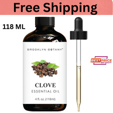 Clove Essential Oil - Huge 4 Fl Oz - 100 Pure and Natural - Premium Grade with