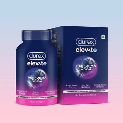 Durex Elevate Performa Shatavari Tablets for Women 30 Tabs