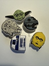 5 Jibbitz Crocs Shoe Charms Star Wars