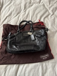 Coach Crocodile Embossed Handbag for sale | eBay