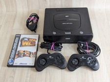 Sega Saturn Video Game Console And Game
