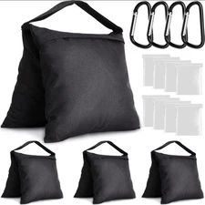 3 Packs Sandbags Weight Bags for Light Stand Photography Video Equipment Heavy