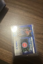 2023-24 Panini Prizm - Fast Break Rookie Autographs Marcus Sasser #FBR-SAS Blue 