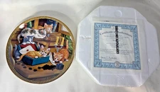 Bradford Exchange 4th Issue in Tender Tails Pin Pals Decorative Plate 8''
