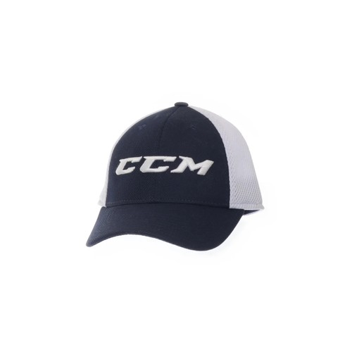 CCM, Baseball-Mütze, Größe: 65, Polyester, Blau/Weiß, Unisex ...