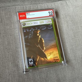 Halo 3 Xbox 360 Sealed Graded PSA 9.0 A