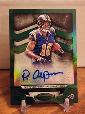 2016 Certified - Certified Potential Pharoh Cooper Mirror Green /5 Rams RC