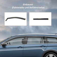 Windabweiser Regenabweiser Set kompatibel mit VW Passat B8 ab. 2014-23 Kombi