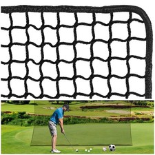 Golf Practice Net, 10 x 10 Ft Golf Hitting Nets Heavy Duty Nylon Golf Netting...