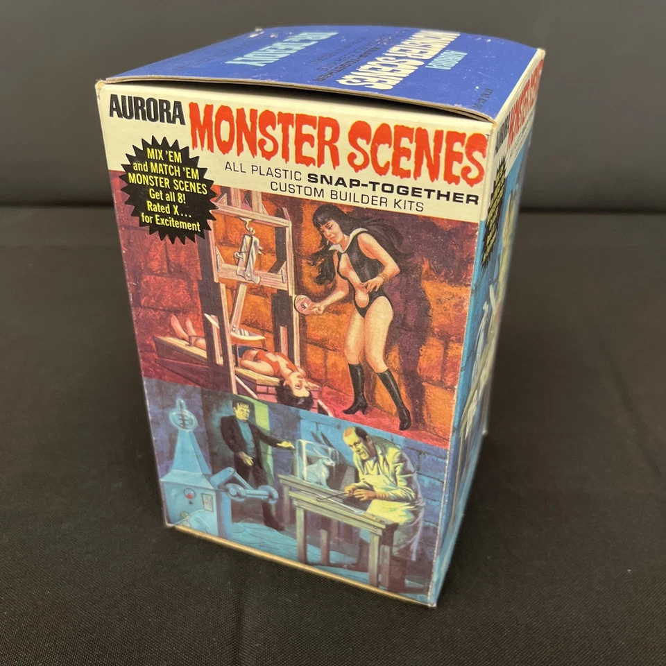 1971 Aurora Monster Scenes Dr. Deadly Factory Sealed 1st Edition Model Kit - Image 2 of 4