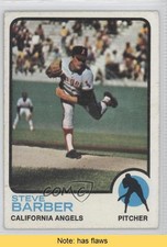 1973 Topps Steve Barber #36 READ 3d5