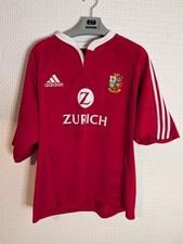 Adidas British and Irish Lions 2005 New Zealand Rugby Union Jersey Size XXL Red