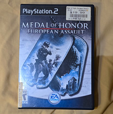 EA Games Medal of Honor: European Assault PS2 T-Teen NTSC-U/C Manual