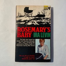 Rosemary?s Baby by Ira Levin 1969 Pan Books, 4th printing film tie-in VG+ - NF