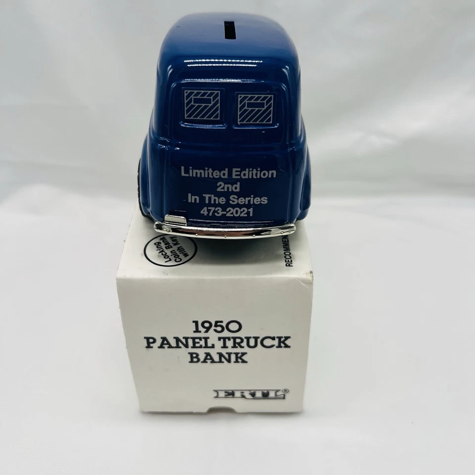 Ertl литой банк 1950 панель грузовик банк Covington сбережения и кредит синий грузовик - Изображение 4 из 4