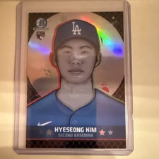 2025 Bowman Chrome Baseball #BA-22 Hyeseong Kim Ascensions RC