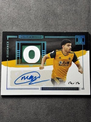 Gibbs-White Auto Match Worn Patch 1/1 Wolves Forest Panini Impeccable 20-21 1/1