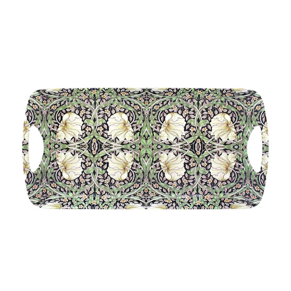 LESSER & PAVEY Serving Tray William Morris Pimpernel Medium Plastic Platter Drinks & Food Tray