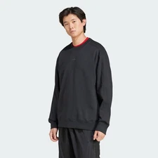 adidas men Premium Essentials Crew Sweatshirt
