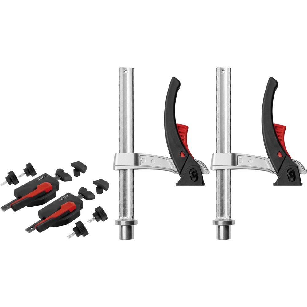 Kit Bessey MFT-A outils de serrage robustes 150x80 mm en acier forgé premium