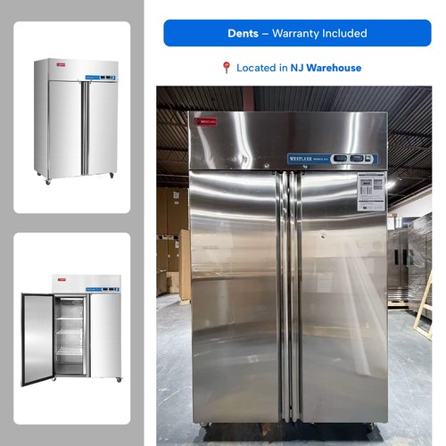 WESTLAKE 48" 2-Door Commercial Refrigerator Freezer Combo - DENTS