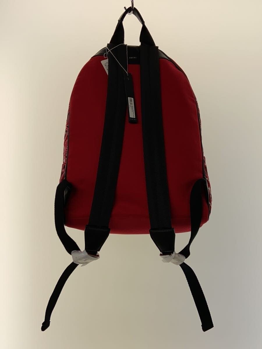 AMIRI backpack 22aw bandana canvas red paisley AW22MAB003