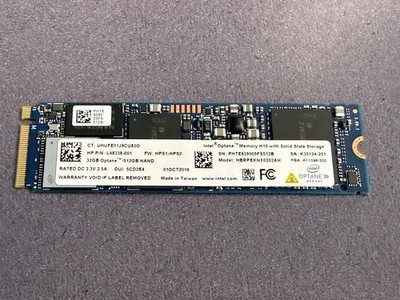 Intel H10 HBRPEKNX0202A 512GB + 32GB Optane Memory SSD M.2 2280 PCI-E Gen 3.0 x4