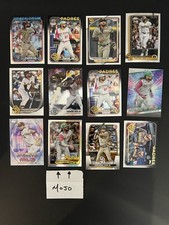 Fernando Tatis Jr Lot (12) Mojo Refractor Insert Padres Chrome