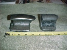 Auto Body Pair Of Old Dollies Offset And General Purpose Hand Anvil Hammer Tools Auto Body Pair Of Old Dollies Offset And General Purpose Hand Anvil Hammer Tools