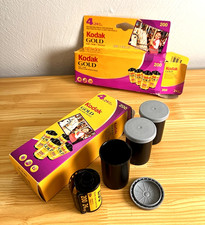 Kodak Gold 200 24 Exposure Color Negative 35mm Film 7 ROLLS Expired 2/09