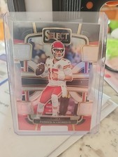  Select Patrick Mahomes II Black and Red Prizm Die Cut Cheifs Non Auto Concourse