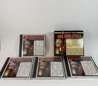 400 Sound Effects: The Ultimate Collection 4-CD Box Set
