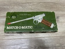 Vintage Match-O-Matic Butane Gas Match Rifle-Shaped Lighter with Original Box — listing 4
