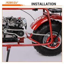 Mini Bike 420 Chain Compatible Coleman CT200U CT200U-EX BT200X Baja MB200 Axis