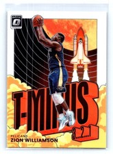Zion Williamson 2021-22 Donruss Optic T-Minus 3...2...1 #1