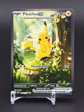 Pikachu ex 276/217 Eroi Ascesi SIR Pokémon NM Carta Raw Fresh Pull Protetta