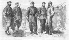 CHIAVONE (Luigi Alonzi) Brigante Napoletano Alcune sue Bande - Stampa antica 1862