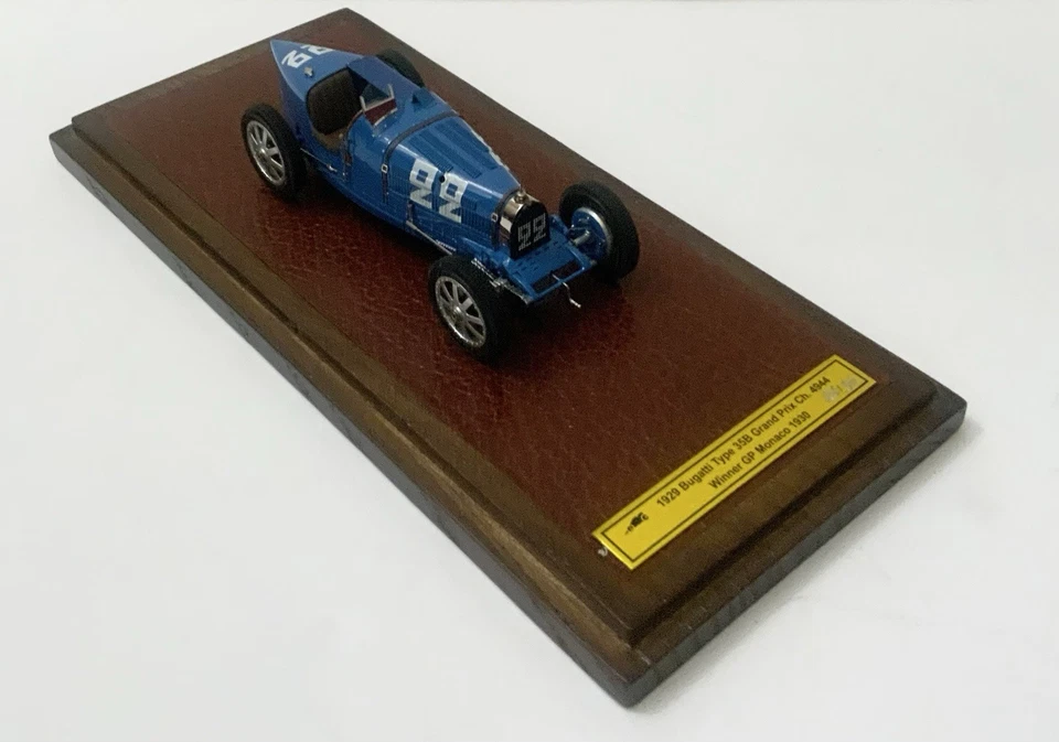 1/43 1929 Bugatti Type 35B GRAND PRIX Chassis 4944 1930 Monaco GP Winner #22 EMC - Image 3 of 4