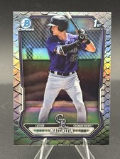2026 Bowman Chrome 1st Reptilian Refractor BCP-146 Matt Klein Colorado Rockies 