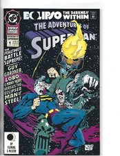 ADVENTURES OF SUPERMAN ANNUALE # 4 * ECLIPSO DARKNESS CON * DC COMICS * 1992