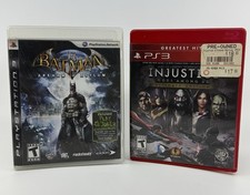 Batman  Arkham Asylum, Injustice Gods Among Us Ultimate Edition PlayStation3 PS3