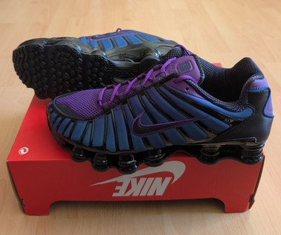 Nike Shox TL Herren Sneaker Turnschuhe purple/black - Gr. 44,5 | AV3595-500