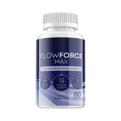 Flow Force Max Capsules - FlowForce Max Male Health Support - 60 Caps