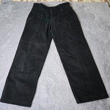 Vtg Ralph Lauren Womens Utility Pants Size 12, 100 Cotton Adjustable Waist Rare