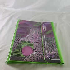 Trapper Keeper Binder, Retro Design, Cheetah And Stereo